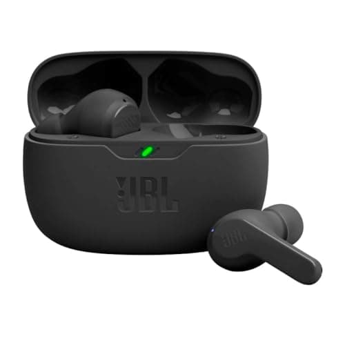 Compara precios JBL Vibe Beam Audífonos Inalámbricos Bluetooth, Drivers 8mm, Reproducción 32 Horas, Resistentes al Agua y al Polvo IP57 - Negro