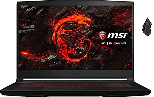 Compara precios MSI Newest GF63 Premium Gaming Laptop, visualización FHD de bisel delgado de 15.6 pulgadas, Intel Quad-Core i5-10300H, 16GB RAM, SSD de 1TB, GeForce GTX 1650 4GB, teclado retroiluminado, Windows 10
