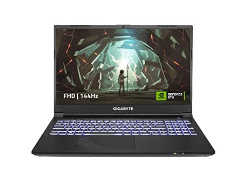 Compara precios GIGABYTE G5 KF: 15.6 Pulgadas FHD 1920x1080 144Hz, NVIDIA GeForce RTX 4060 GPU, Intel Core i5-12500H, 8GB DDR4 RAM, 512G SSD, Win11 Home (G5 KF-E3US33SH)