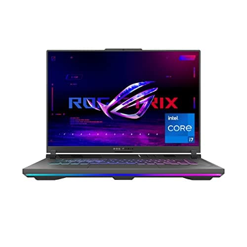 Compara precios Asus Laptop Gamer ROG Strix G16 (2023), 16 Pulgadas, 16:10 FHD 165 Hz, GeForce RTX 4060, Intel Core i7-13650HX, DDR5 de 16 GB, PCIe SSD de 512 GB, Wi-Fi 6E, Windows 11, G614JV-AS73, Gris Eclipse