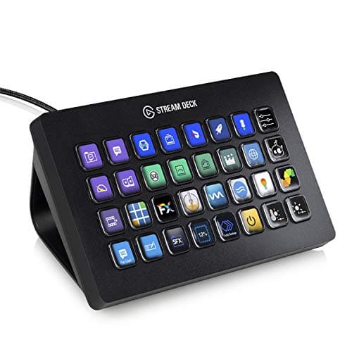Compara precios Elgato - Stream Deck XL: control de transmisión avanzado con 32 teclas LCD personalizables, para Windows 10 y macOS 10.13 o versiones posteriores