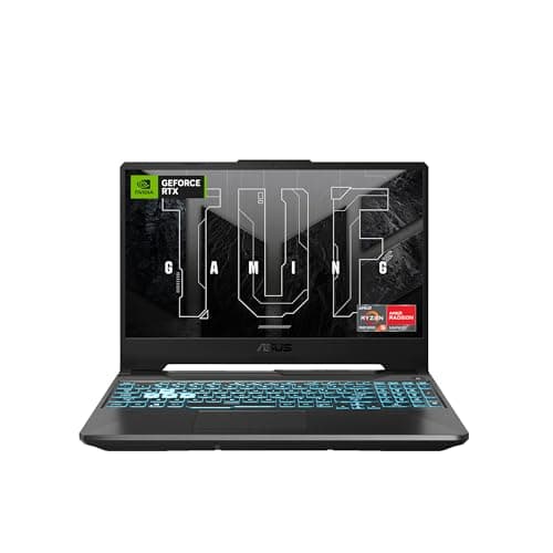 Imagen frontal de ASUS Laptop TUF Gaming A15 2024 FA506NC-HN003W NVIDIA GeForce RTX™ 3050 AMD Ryzen 5 16GB RAM 512GB SSD/Negro/Teclado en Español (Garantía y Servicio México)