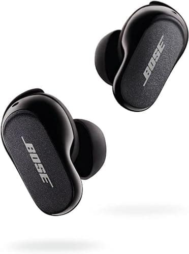 Imagen frontal de Bose Nuevos QuietComfort Noise Cancelling Earbuds II: audífonos verdaderamente inalámbricos con personalización de reducción de Ruido y Sonido, Negro Triple