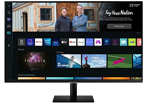 Imagen frontal de SAMSUNG Monitor Experiencia Smart M5 27"